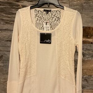 RXB top with lace